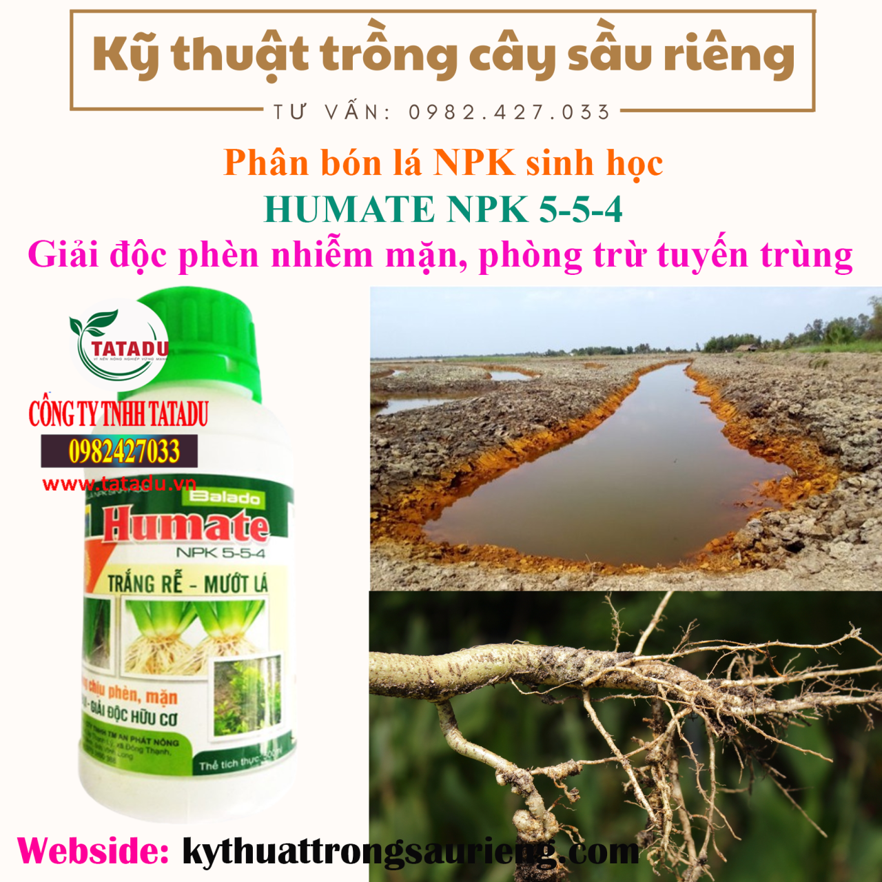HUMATE NPK 5-5-4