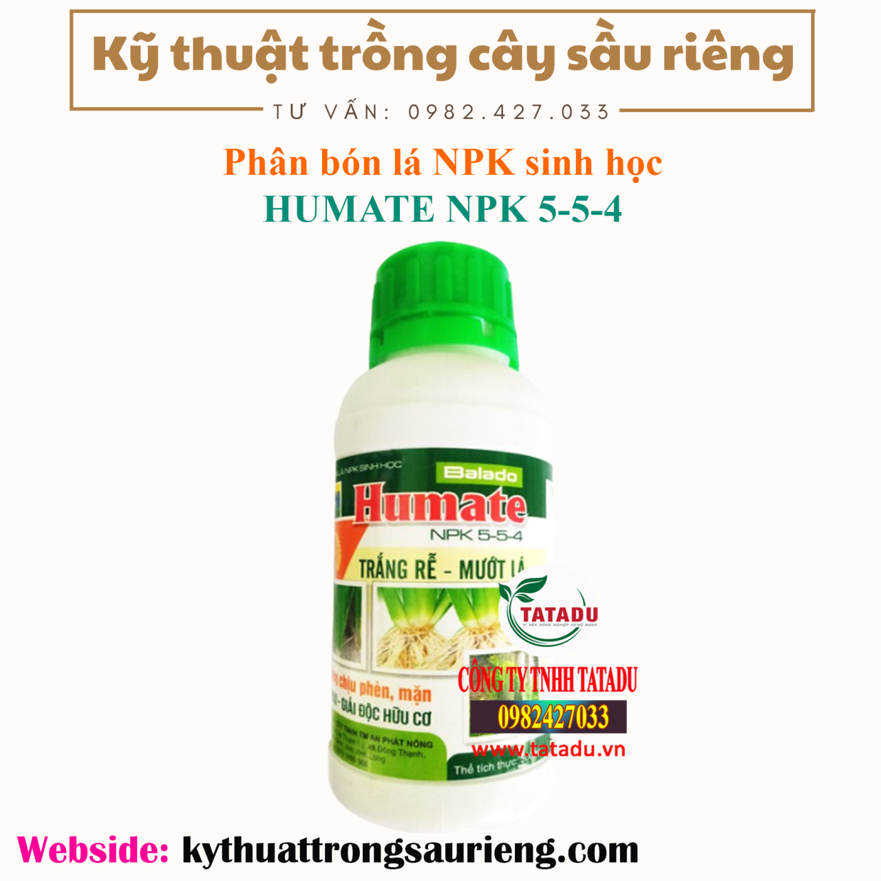 HUMATE NPK 5-5-4
