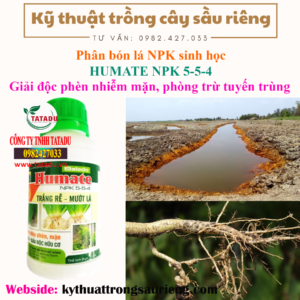 HUMATE NPK 5 5 4 2